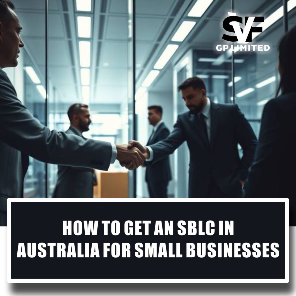 Business handshake representing SBLC approval in Australia for small businesses and trade finance agreements.